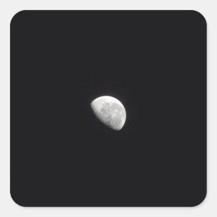 Adesivo Quadrado Lua Waning 2