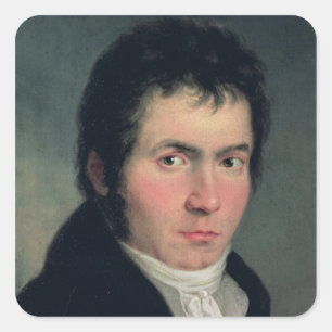 Adesivo Quadrado Ludwig van Beethoven, 1804