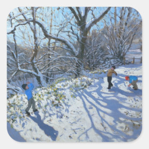 Adesivo Quadrado Luta 2007 do Snowball