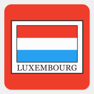 Adesivo Quadrado Luxembourg