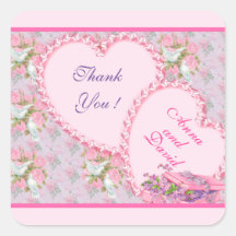 Luxo Rosa Rosa Moderno Adicione Seu Texto Quadrado