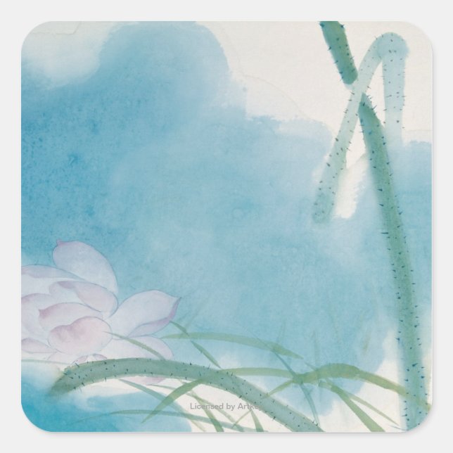 Adesivo Quadrado Luz da manhã (Frente)