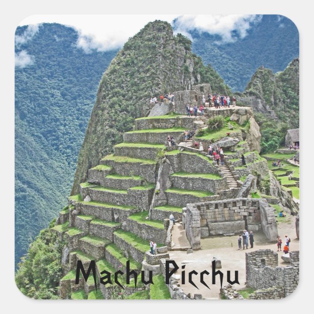 Adesivo Quadrado Machu Picchu (Frente)