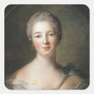 Adesivo Quadrado Madame de Pompadour 1748