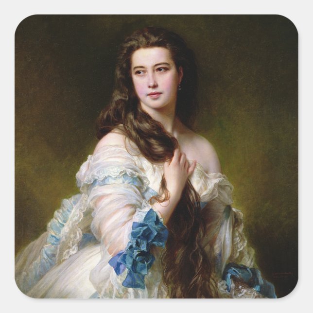 Adesivo Quadrado Madame Rimsky-Korsakov (Frente)