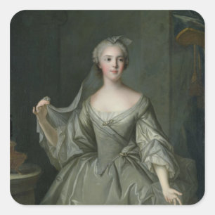 Adesivo Quadrado Madame Sophie de France como Virgem Vestal