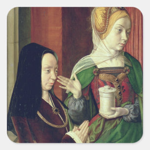 Adesivo Quadrado Madeleine de Bourgogne apresentou por St Mary