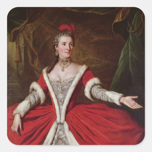 Adesivo Quadrado Mademoiselle Dumesnil (Frente)