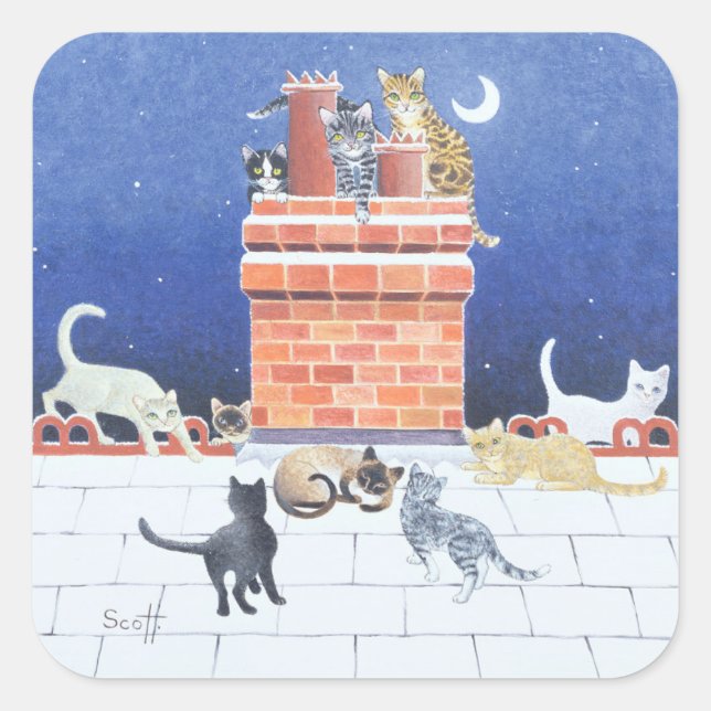 Adesivo Quadrado Madrugada (Frente)