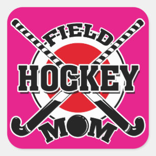 Adesivo Quadrado Mãe de Hockey