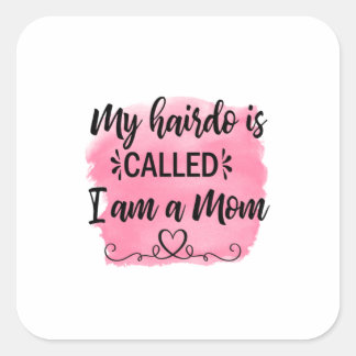 Adesivo Quadrado Mãe Deu Que Sou Mãe