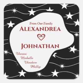 Adesivo Quadrado Mãe Pai Crianças Personalizar Família