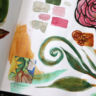 Adesivo Quadrado Mãe Terra Gaia Deusa