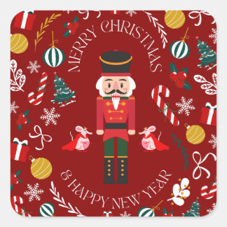 Adesivo Quadrado Magia Nutcracker