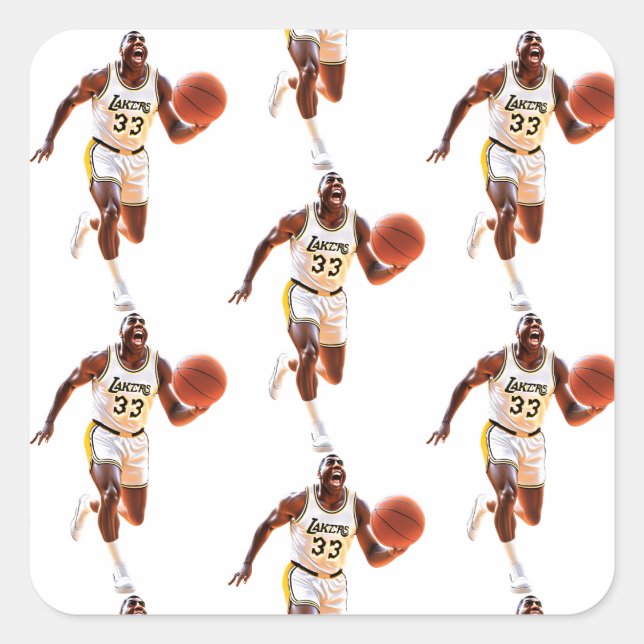 Adesivo Quadrado Magic Man 33 (Frente)