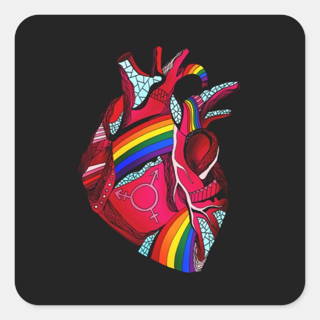 Adesivo Quadrado Mais Orgulho Menos Preconceito Lgbt Gay Orgulhoso (Frente)