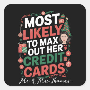 Adesivo Quadrado Mais propensa a extrair seus cartões de crédito