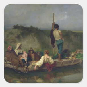 Adesivo Quadrado Malária