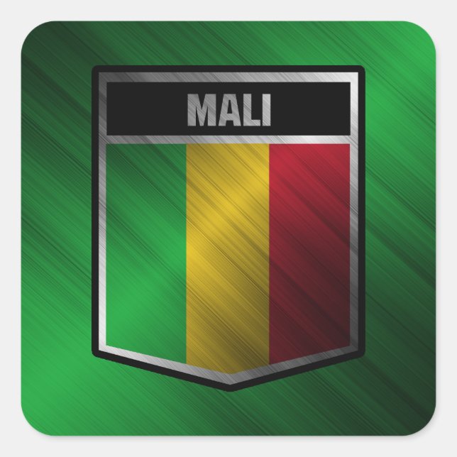 Adesivo Quadrado Mali (Frente)