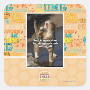 Adesivo Quadrado Mamã!