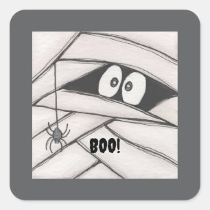 Adesivo Quadrado Mamãe Says