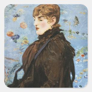 Adesivo Quadrado Manet   outono de 1882