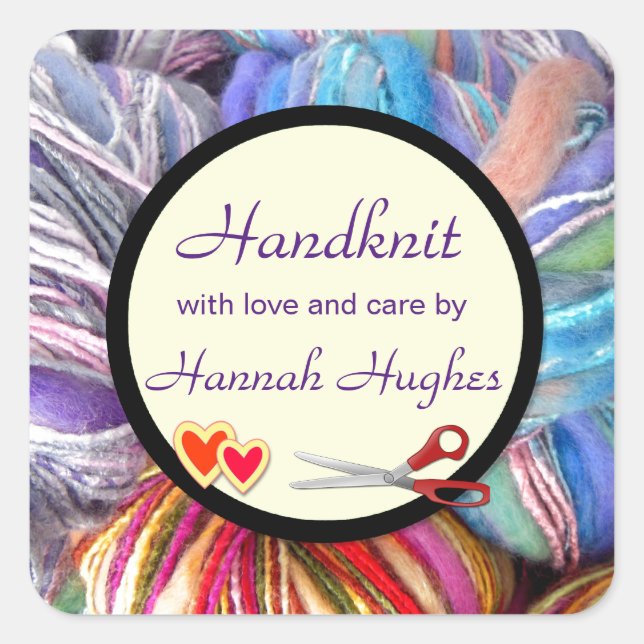 Adesivo Quadrado Manipulação (Frente)