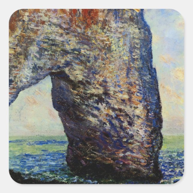 Adesivo Quadrado Mannporte, Etretat, II (Frente)