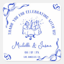 Mão Única Desenhada Arco Francês Obrigado