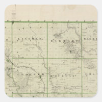 Mapa do Condado de Polk, Estado de Iowa