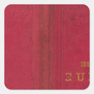 Adesivo Quadrado Mapa do guia de Blanchard de Chicago 2