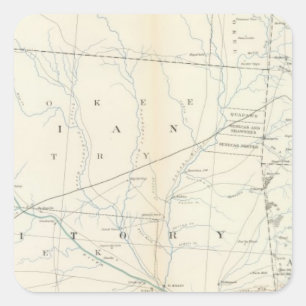 Adesivo Quadrado Mapa XXV do Gen