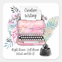 Máquina de escrever e compreender cor-de-rosa Vint