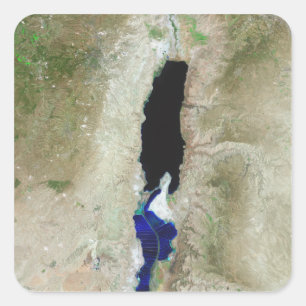 Adesivo Quadrado Mar de Morto