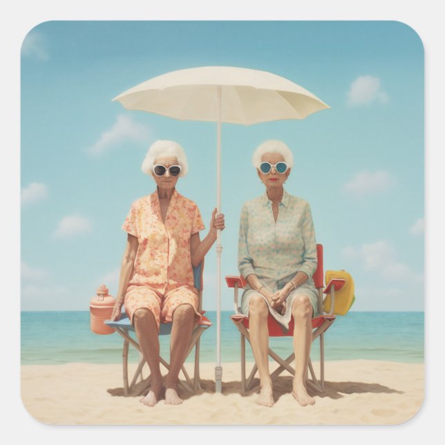 Adesivo Quadrado Marbella Ladies (Frente)