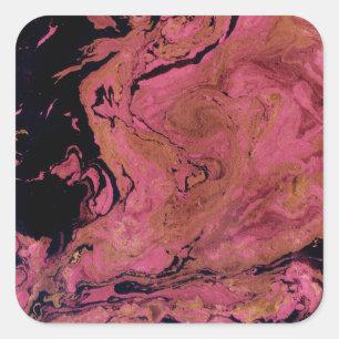 Adesivo Quadrado Marble, aquarela