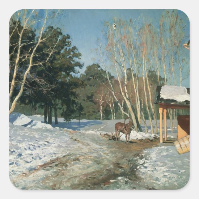 Adesivo Quadrado Março de 1895 (Frente)