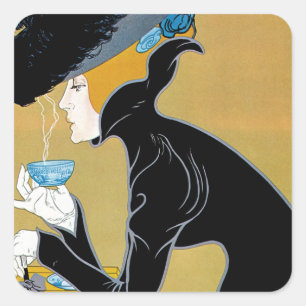 Adesivo Quadrado Marco Polo Tea