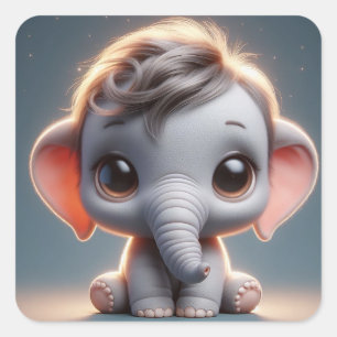 Adesivo Quadrado "Marcus"