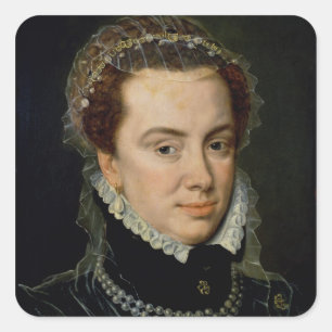 Adesivo Quadrado Margaret de Parma, regente dos Países Baixos