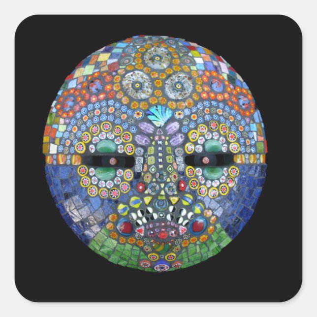 Adesivo Quadrado Marge Mosaic Mask (Frente)