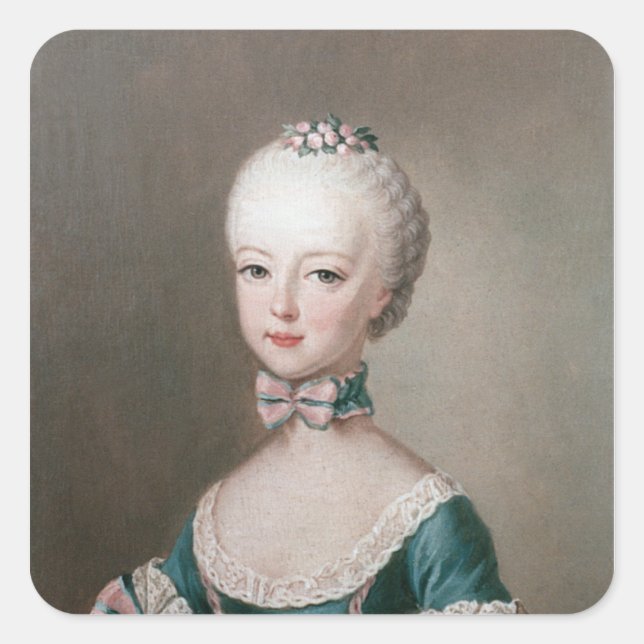 Adesivo Quadrado Marie Antoinette (Frente)