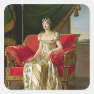 Adesivo Quadrado Marie Pauline Bonaparte Princess Borghezio, 1808