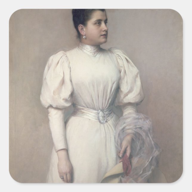 Adesivo Quadrado Marie Renard (Frente)