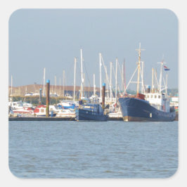 Adesivo Quadrado Marina de Essex
