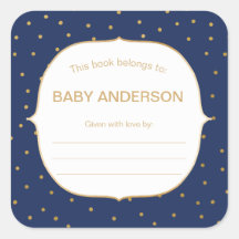 Marinho Azul + chá de fraldas de configuração dour