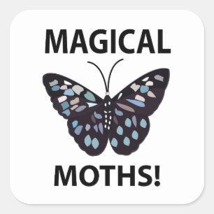 Adesivo Quadrado Mariposa Mota Mariposas Mágicas