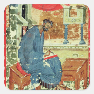 Adesivo Quadrado Marque o Evangelista por Andrei Rublev