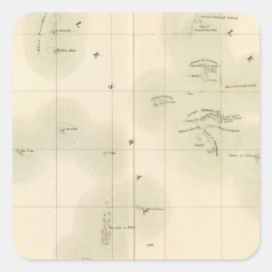 Adesivo Quadrado Marshall Islands Oceania nenhuns 10