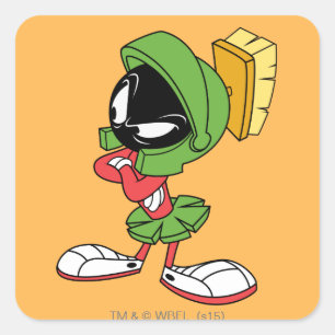 Adesivo Quadrado MARVIN THE MARTIAN™ Annoyed
